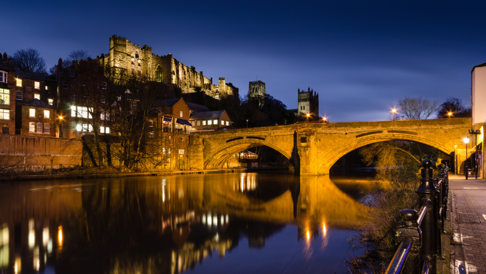 Durham City at night